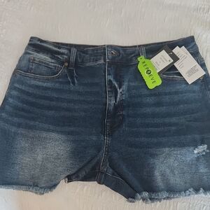 Redy Blue Denim Shorts Sz 14